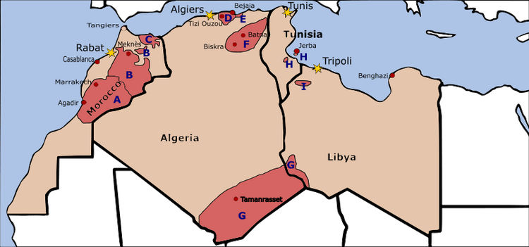 North Africa Berber languages North Africa Berber languages