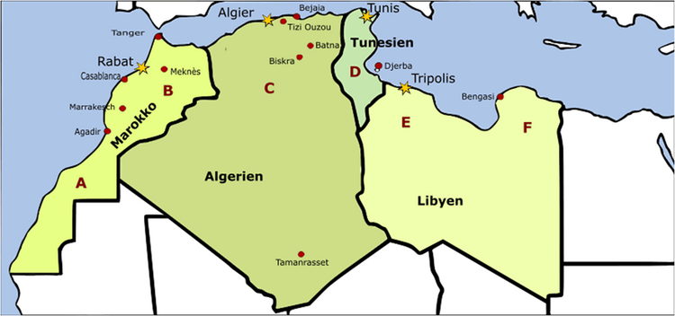 Arabic languages of North Africa Arabic languages of North Africa