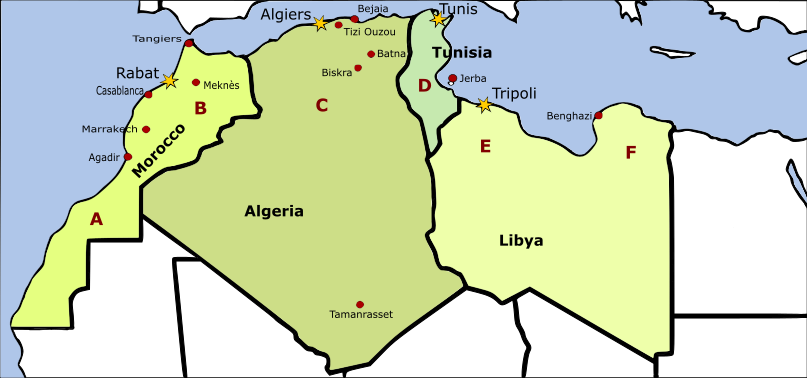 Arabic languages of North Africa Arabic languages of North Africa